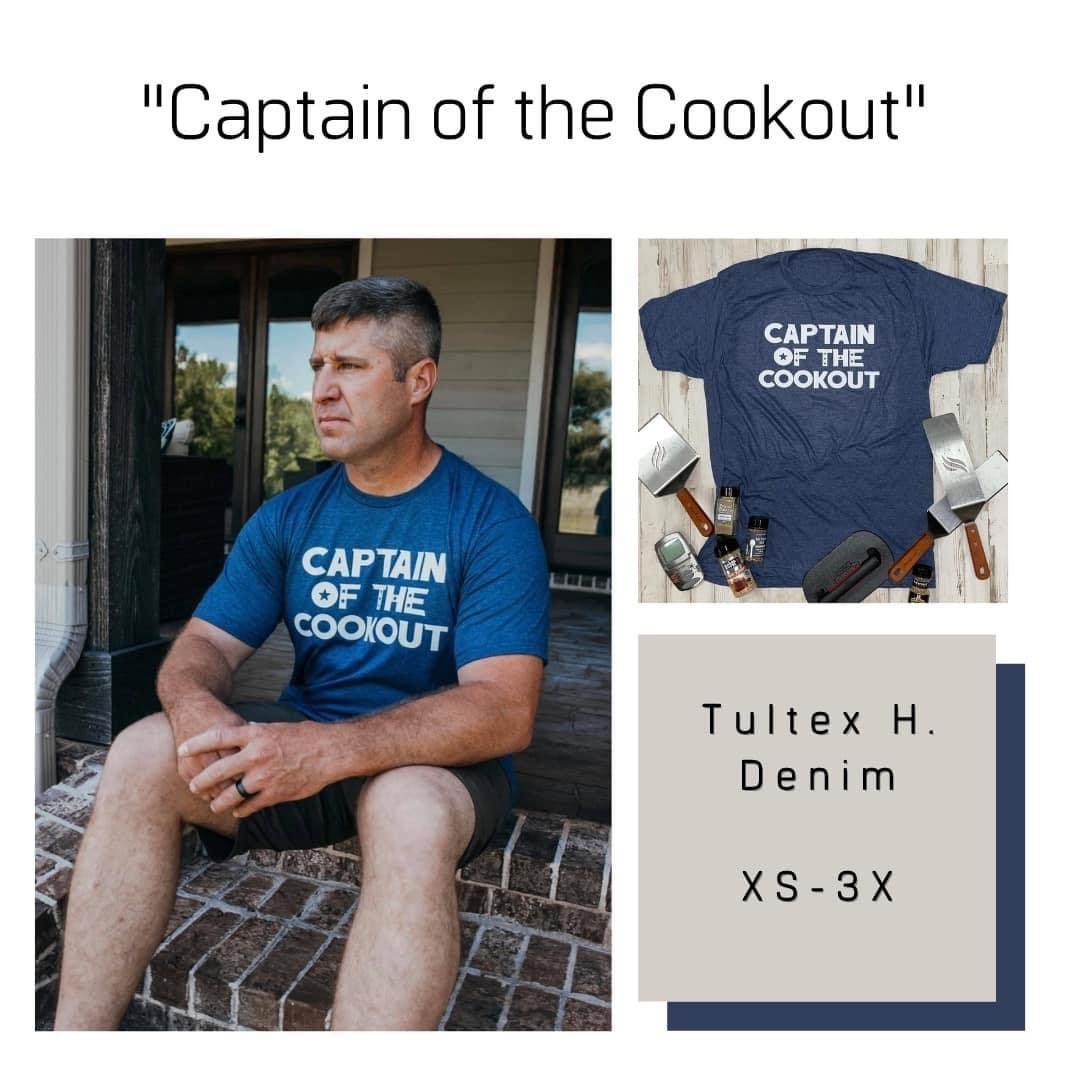 Captain of the Cookout Graphic Tee - Fathers Day