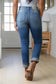 Belinda High Rise Distressed Straight Judy Blue Jeans