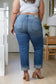 Belinda High Rise Distressed Straight Judy Blue Jeans