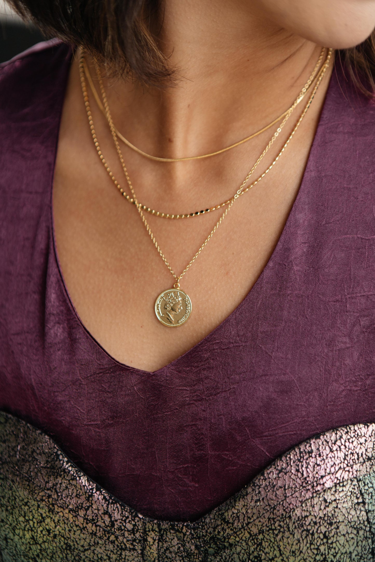 Make A Wish Coin Necklace