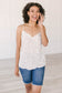 Ruffles & Dots Camisole In Ivory