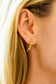 Santana Studded Hoop Earrings