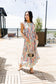 Meandering Patterns Maxi Dress