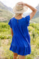 True Blue Swiss Dot Dress